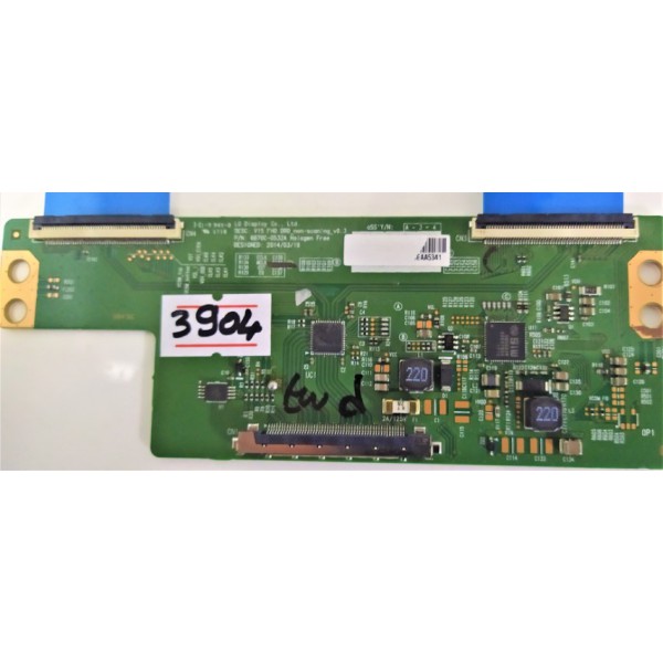 LG , 6870C-0532A , V15 FHD DRD_NON-SCANİNG_V0.3 , LC430DUY-SHA1 , LOGİC BOARD , T-CON BOARD , T-CON ADRES KARTI , TCON BOARD.