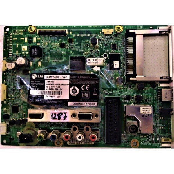 LG , EAX65428305(1.1) , EBU62407978 , EBU 62407978 , EBU62407963 , LG 24MT45D-WZ ADAPTÖR GİRİŞLİ MAİN BOARD ,  LG 24MT45D-WZ ADAPTÖR GİRİŞLİ ANA KART , LG 24MT45D-PZ ADAPTÖR GİRİŞLİ ANA KART , LG 24" ANA KART , LG ANA KARTLARI.