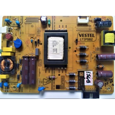 VESTEL , SEG , REGAL , 17IPS62 , 23321189  , 27731322  , 27721715  ,  23321189  , VESTEL POWER BOARD , VESTEL BESLEME KARTI.