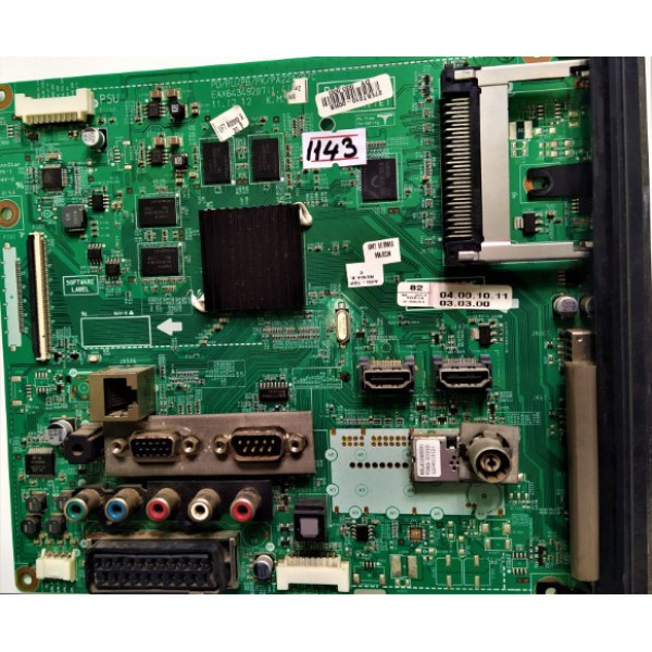 LG , EAX64349207(1.4) , EBT62081202 , LG 50" PLAZMA MAİN BOARD , LG 50" PLAZMA ANA KARTLARI . LG 50PM6700 ANA KART.