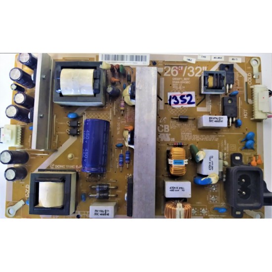 SAMSUNG , BN44-00438C , REV:1.1 , 12632F1_BDY ,  SAMSUNG POWER BOARD , 26"/32" , SAMSUNG BESLEME KARTI.