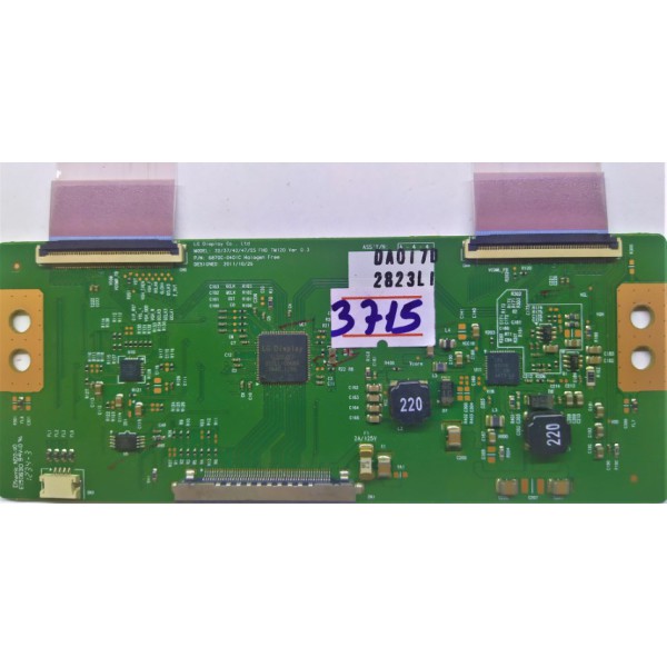6870C-0401C ,  32/37/42/47/55 FHD TM120 VER 0.3 , 32/37/42/47//55 , LC320EUN SE F3 , 42LS3450 , LOGİC BOARD , T-CON BOARD , T-CON ADRES KARTI , TİKON BOARD , TİKON ADRES KARTI