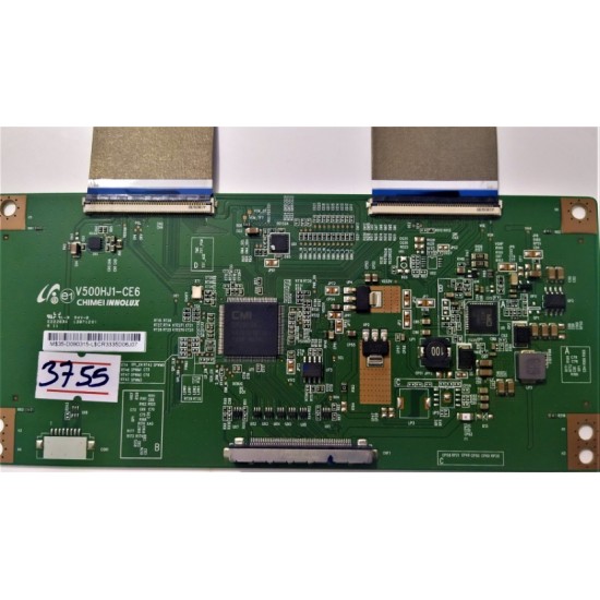 V500HJ1-CE6 , V500HJ1-LE1 , VETEL 50PF7055 TCON , LOGİC BOARD , T-CON BOARD , T-CON ADRES  KARTI , TCON BOARD, TCON ADRES KARTI.