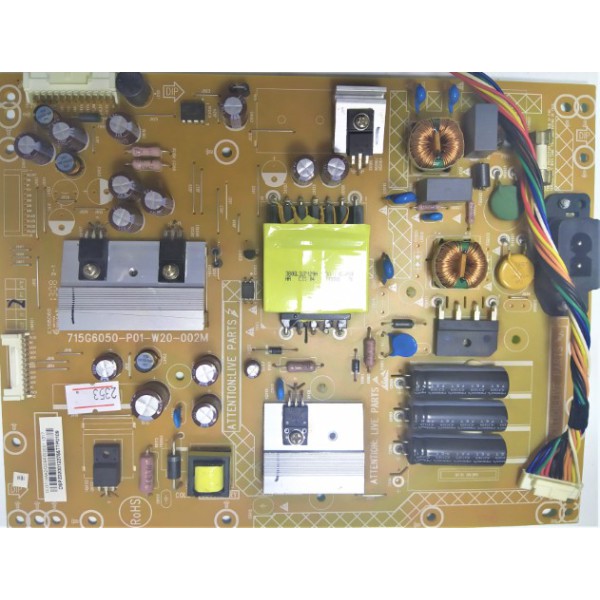 PHILIPS , 715G6050-P01-W20-002M , DSPZ020012375577P0109 , PHILIPS POWER BOARD , PHILIPS BESLEME KARTI.